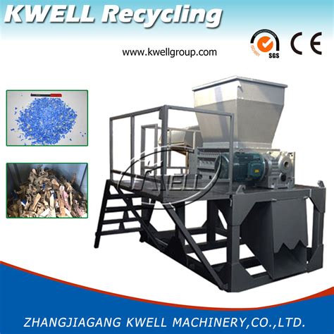 Plastic Crusher Aluminum Shredder Bag Film Shredder Machine For Waste