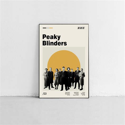 Peaky Blinders TV Series Season 6 Poster Canvas - Kaiteez