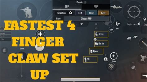 Fastest Finger Claw Set Up In Pubg Mobile Best For Close Fights