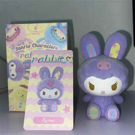 Miniso Sanrio Characters Rabbit Blind Box Kuromi On Carousell