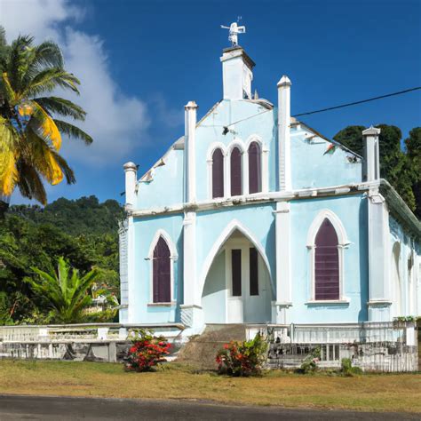 Sacred Heart Church Anse La Raye In Saint Lucia History Facts Services