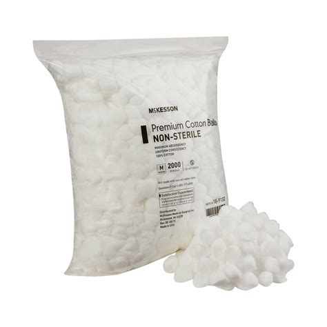 Mckesson Premium Non Sterile Cotton Balls Large