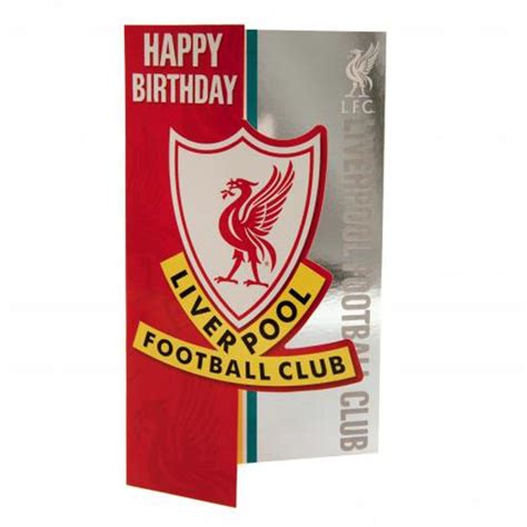 Liverpool Fc Birthday Card