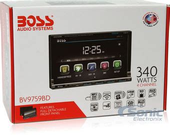 Boss Bv Bd Double Din Bluetooth In Dash Dvd Cd Am Fm Car Stereo