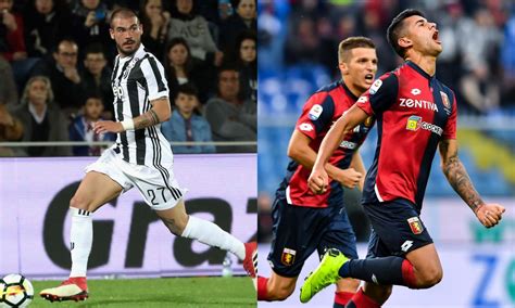 Juventus Intesa Col Genoa Per Sturaro Su Romero E Zurkowski