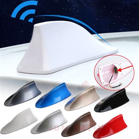 Universal Car Shark Fin Antenna Auto Radio Signal Aerials Roof Antennas