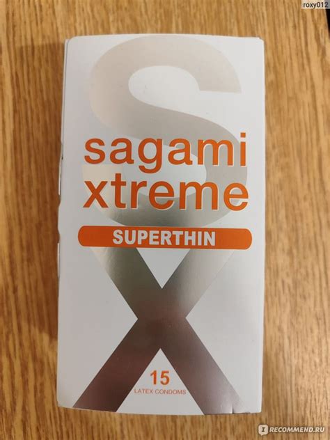 Презервативы Sagami xtreme SUPERTHIN - «Все лучшее на**й! Или как я ...