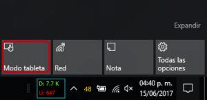 Cómo activar y desactivar el modo tableta en Windows 10 TecnoWindows