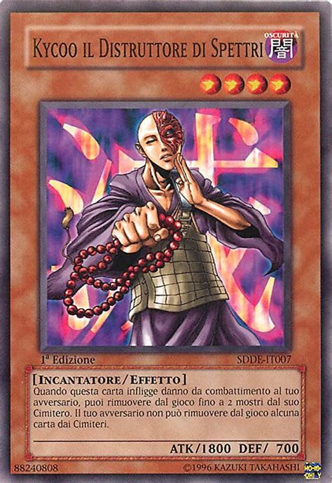 Yu Gi Oh Sdde It Kycoo Il Distruttore Di Spettri L Imperatore