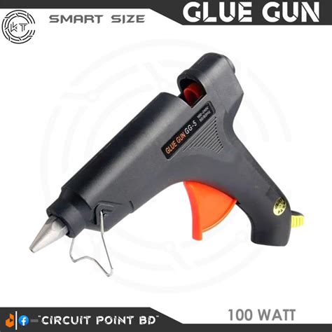 100 Watt Hot Melt Glue Gun 100 240v Big Size For Crafting Or DIY Project Daraz Bd