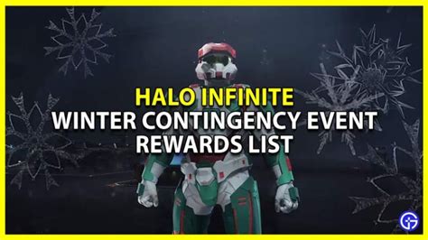 Halo Infinite Winter Contingency Event Rewards List Gamer Tweak