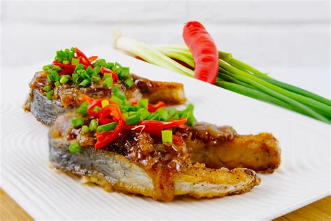 Pan Fried Threadfin With Ginger Soya Sauce | OKI Singapore