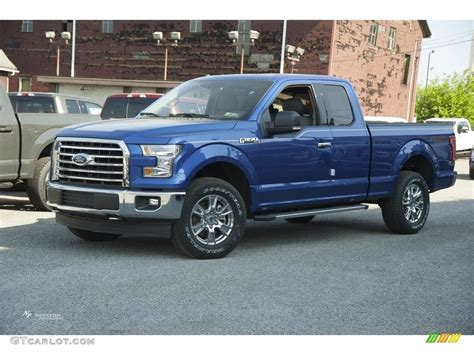 2017 Lightning Blue Ford F150 Xlt Supercab 4x4 120534763 Photo 10