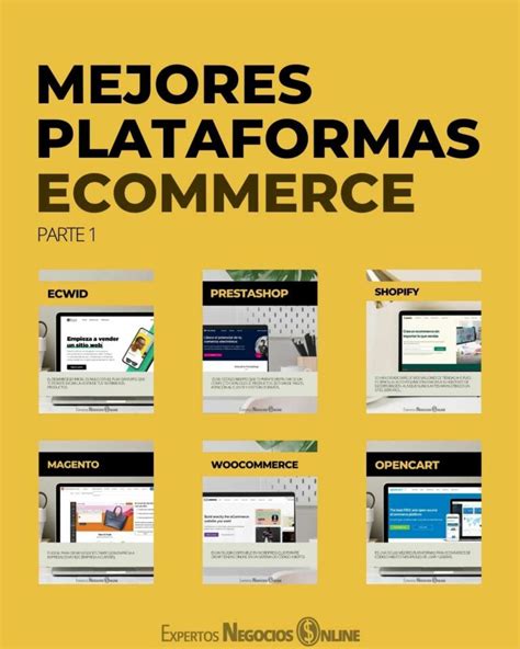 Mejores Plataformas Ecommerce 2024 Para Vender Online