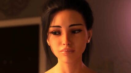 D Animated Milf With Huge Natural Tits Tries Helping A Guy Cum With A Handjob Or Blowjob But He