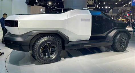 The IAT T Mad Is Chinas Version Of The Tesla Cybertruck Carscoops