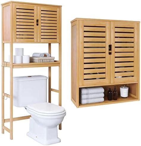 Amazon Smibuy Bathroom Over The Toilet Storage Cabinet And