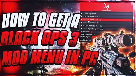 Black Ops 3 Mxt Mod Menu Pc Unlock All Lvl1000 Liquid Diviniums Youtube