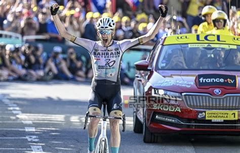 TOUR DE FRANCE 2023 WOUT POELS TRIONFA SUL MONTE BIANCO 2 VAN AERT