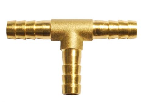 Наконечник тройник Т- образный, ёлка 8 мм под трубку ПВХ/ переходник ...