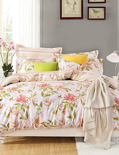 Jt Bedding Bed Linings Love Flowers High End Full Cotton Reactive