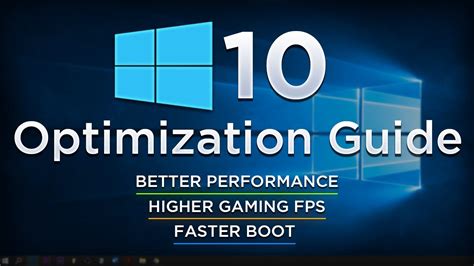 How To Optimize Windows Pc For Gaming And Performance Best