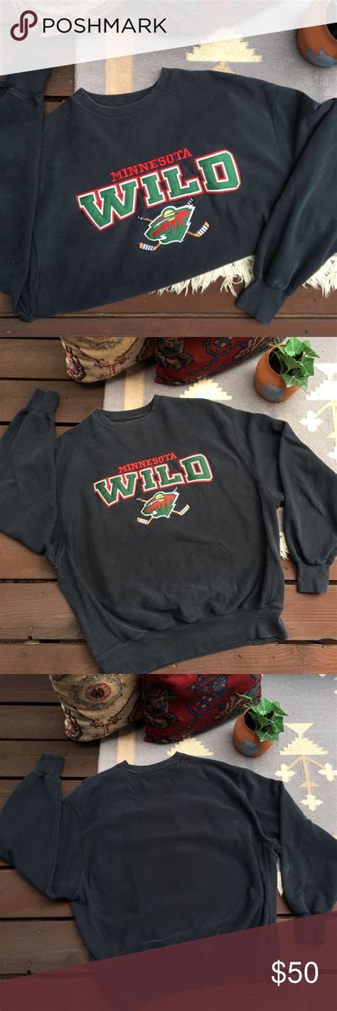 Vintage 90s Minnesota Wild NHL Sweater | Minnesota wild, Sweaters ...