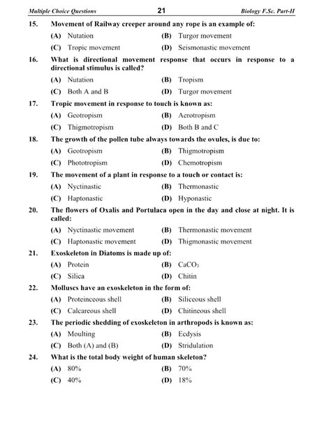 SOLUTION Chapter 16 Biology Notes 12th Class Mcqs Studypool