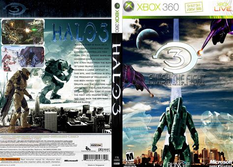 Halo 3 Xbox 360 Full Cover By Domethis On Deviantart