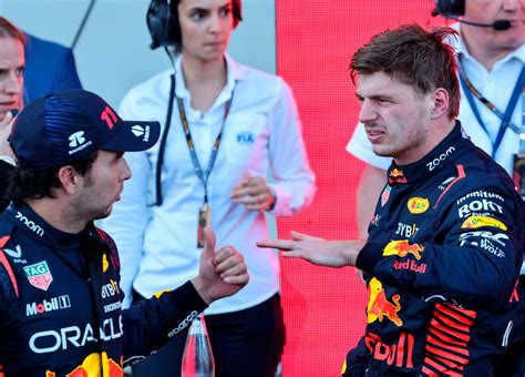 Culpó A Checo Pérez Desde Mercedes Creen Que Max Verstappen No Toleró