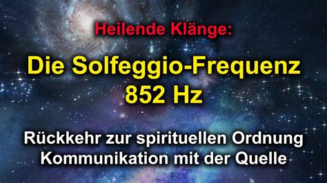 Heilende Kl Nge Solfeggio Frequenz Hz Youtube