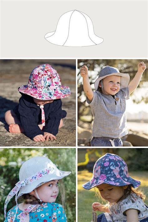 Free Sun Hat Sewing Pattern How To Draft A Hat Pattern Printable Templates Free