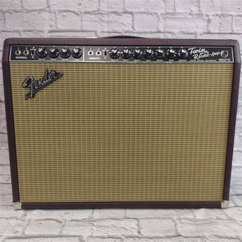 Fender Twin Reverb Ltd Solid Pine Cab Celestion Neo Creambacks Guitar