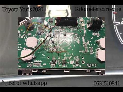 Mileage Correction Odo Kilometer Correctie Toyota Yaris Kilometerstand