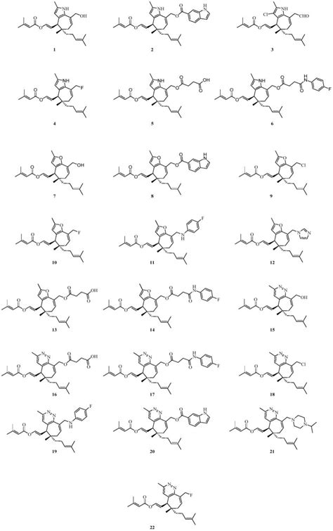 环庚烯并氮氧杂二萜衍生物及其药物组合物和其在制药中的应用