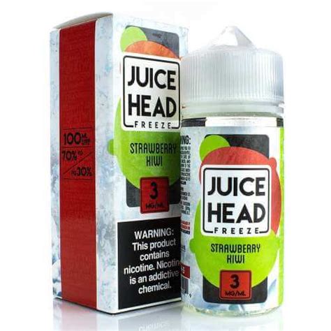 Juice Head Strawberry Kiwi Freeze 100ml Best Vape E Liquid In Our Vapeshop Denver Aurora