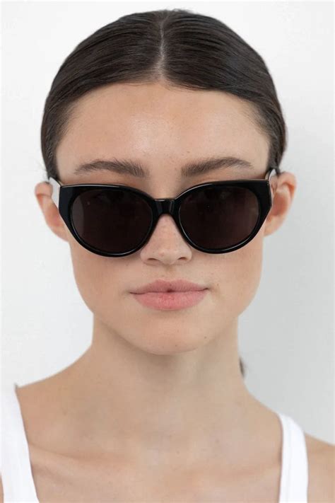 Lu Goldie Meili Sunglasses Black Pretty Rad Store