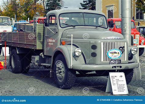 Classic Volvo Truck Editorial Stock Photo Image Of Front 27045408