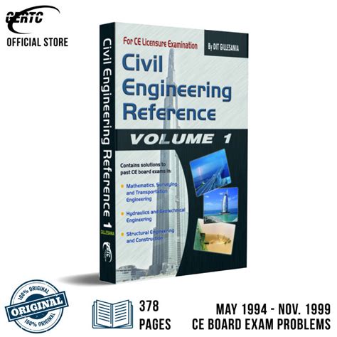 Civil Engineering Reference Vol 1 CE Ref 1 Official Civil