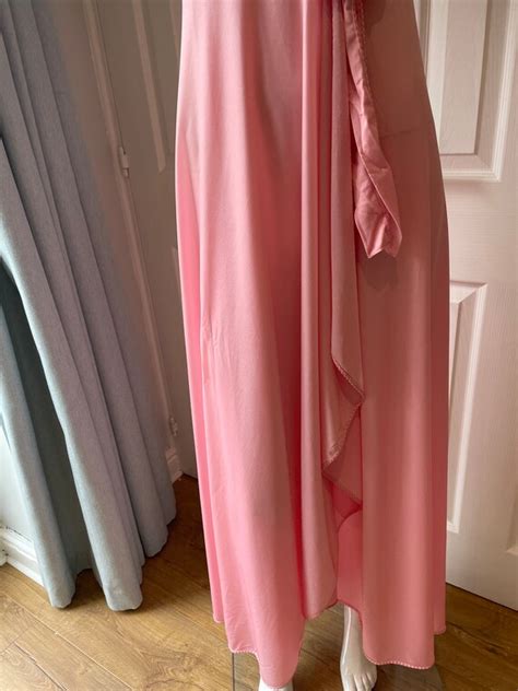 Beautiful Pink Nightgown Vintage Negligee Lingerie Gem