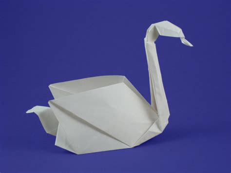 ORIGAMI SWAN INSTRUCTIONS « EMBROIDERY & ORIGAMI