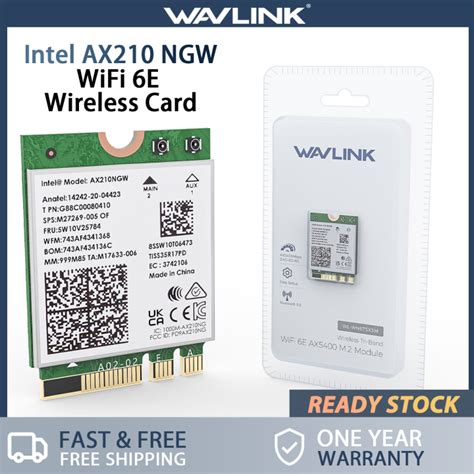 Wavlink Intel Ax Wifi E Wireless Card Tri Band Mbps Ghz