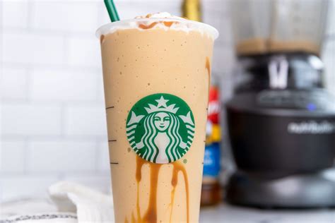 Starbucks Caramel Frappuccino Recipe Card Holder | Deporecipe.co