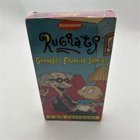 Rugrats Grandpas Favorite Stories Vhs 1997 Normal Wear On Box Good Cond £3256 Picclick Uk