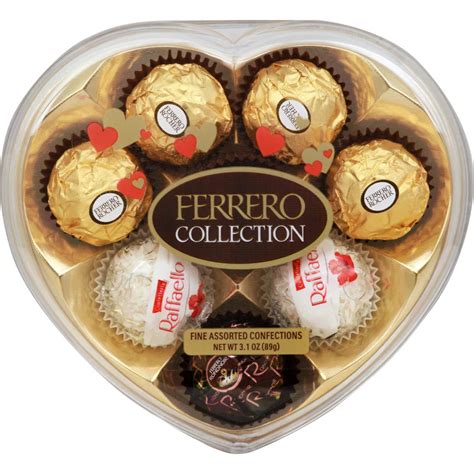 Ferrero Collection Fine Assorted Chocolates Valentine S Heart Gift Box