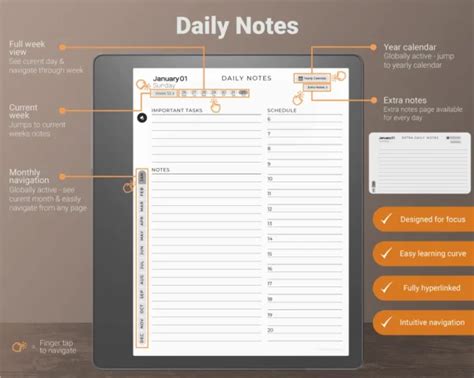 Kindle Scribe Daily Planner 2024 And 2025