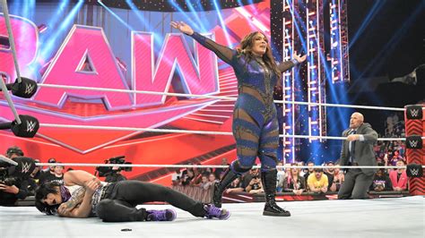 Rhea Ripley Vs Nia Jax Monday Night Raw February Wwe