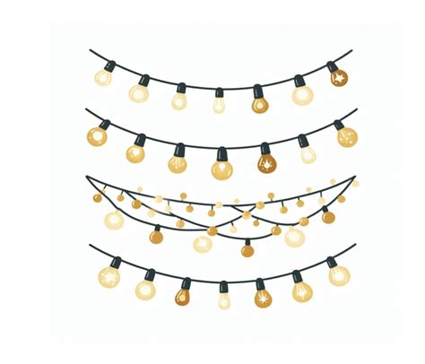 String Lights Clipart - Clipart.World