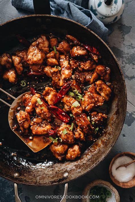 General Tso S Chicken Crispy Chicken Without Deep Frying Omnivore S