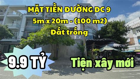 Bán đất mặt tiền quận Tân Phú đường DC9 gần siêu thị Aeon Mall 5m x 20m